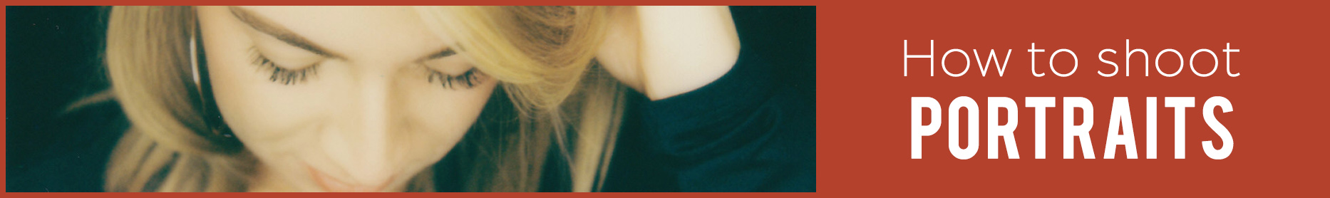 How to shoot portraits